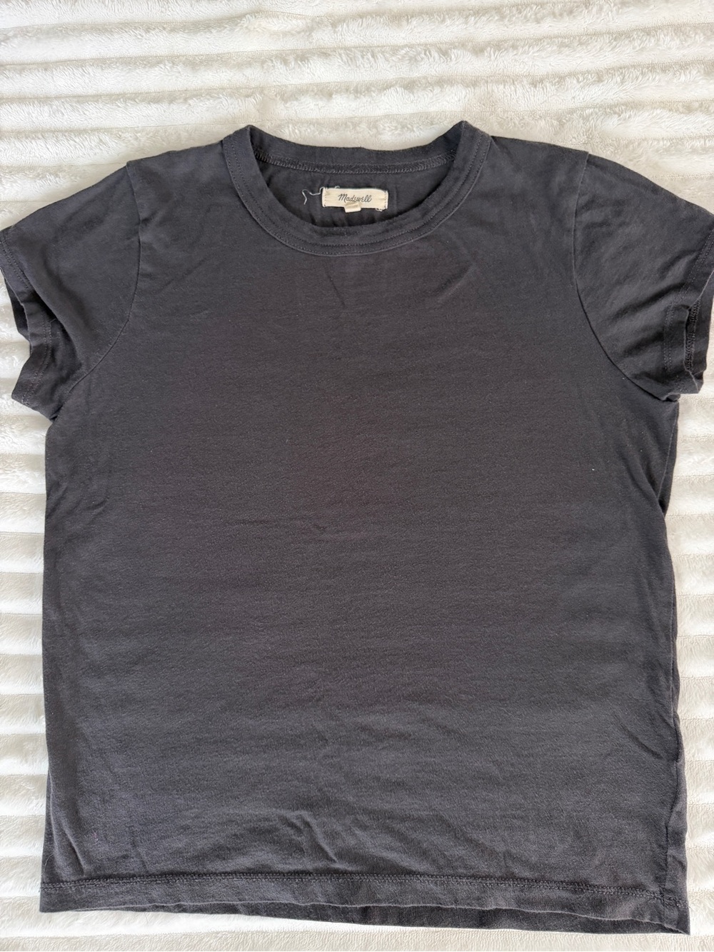 Madewell Gray Short-Sleeve Tee